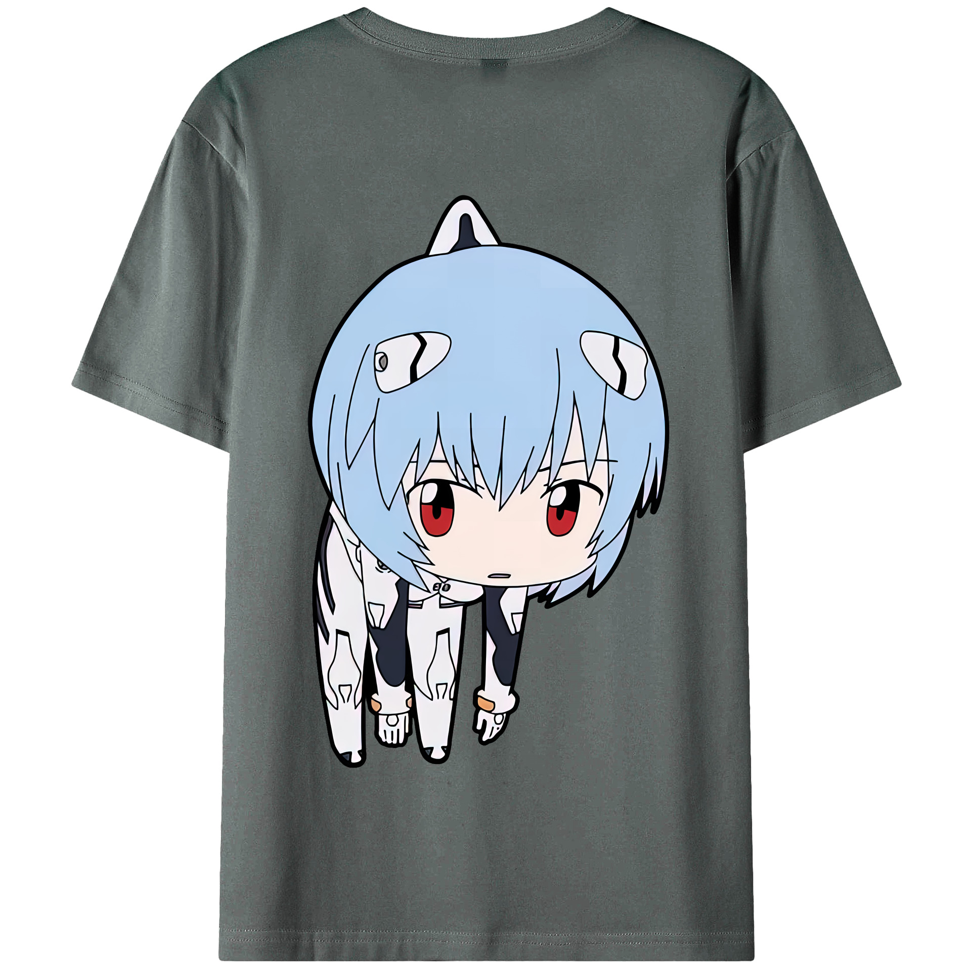 （画像用） EVA 新世紀エヴァンゲリオン 綿100％半袖Tシャツ（背面プリント）